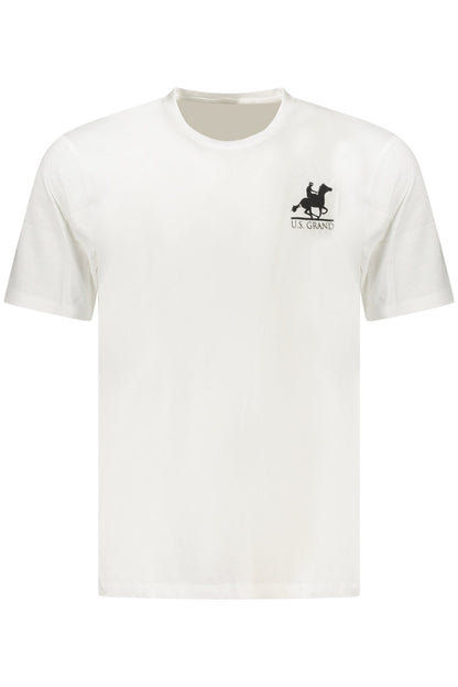 U.S. GRAND POLO U.S. GRAND POLO T-SHIRT MANICHE CORTE UOMO BIANCO