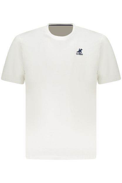 U.S. GRAND T-SHIRT MANICHE CORTE UOMO BIANCO