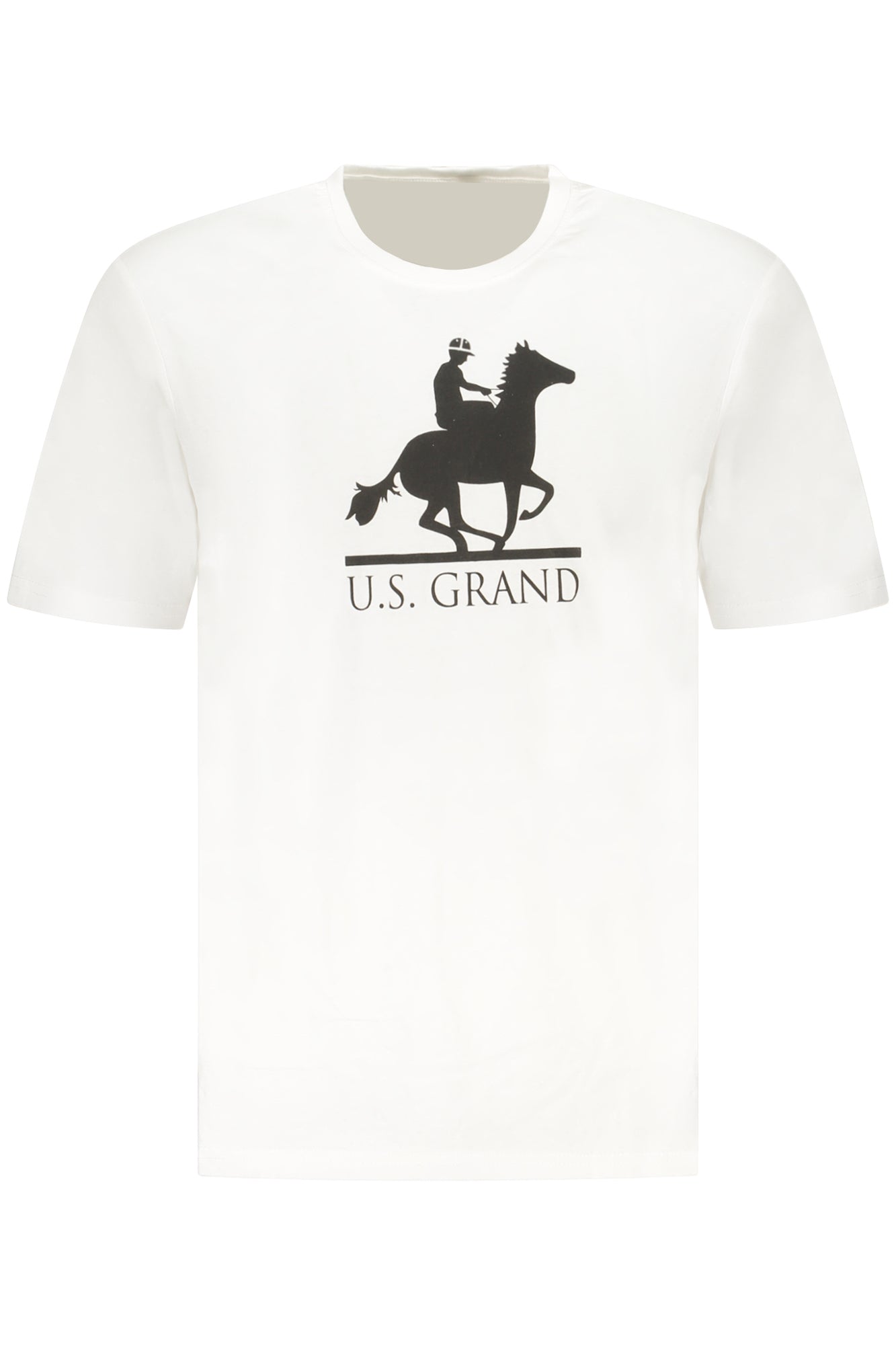 U.S. GRAND POLO U.S. GRAND POLO T-SHIRT MANICHE CORTE UOMO BIANCO