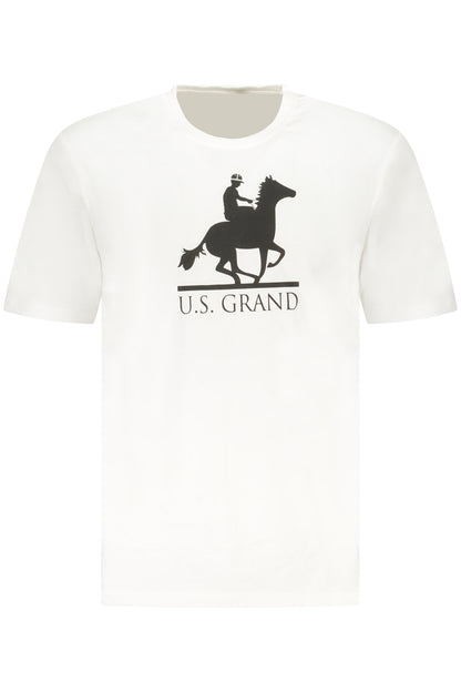 U.S. GRAND POLO U.S. GRAND POLO T-SHIRT MANICHE CORTE UOMO BIANCO