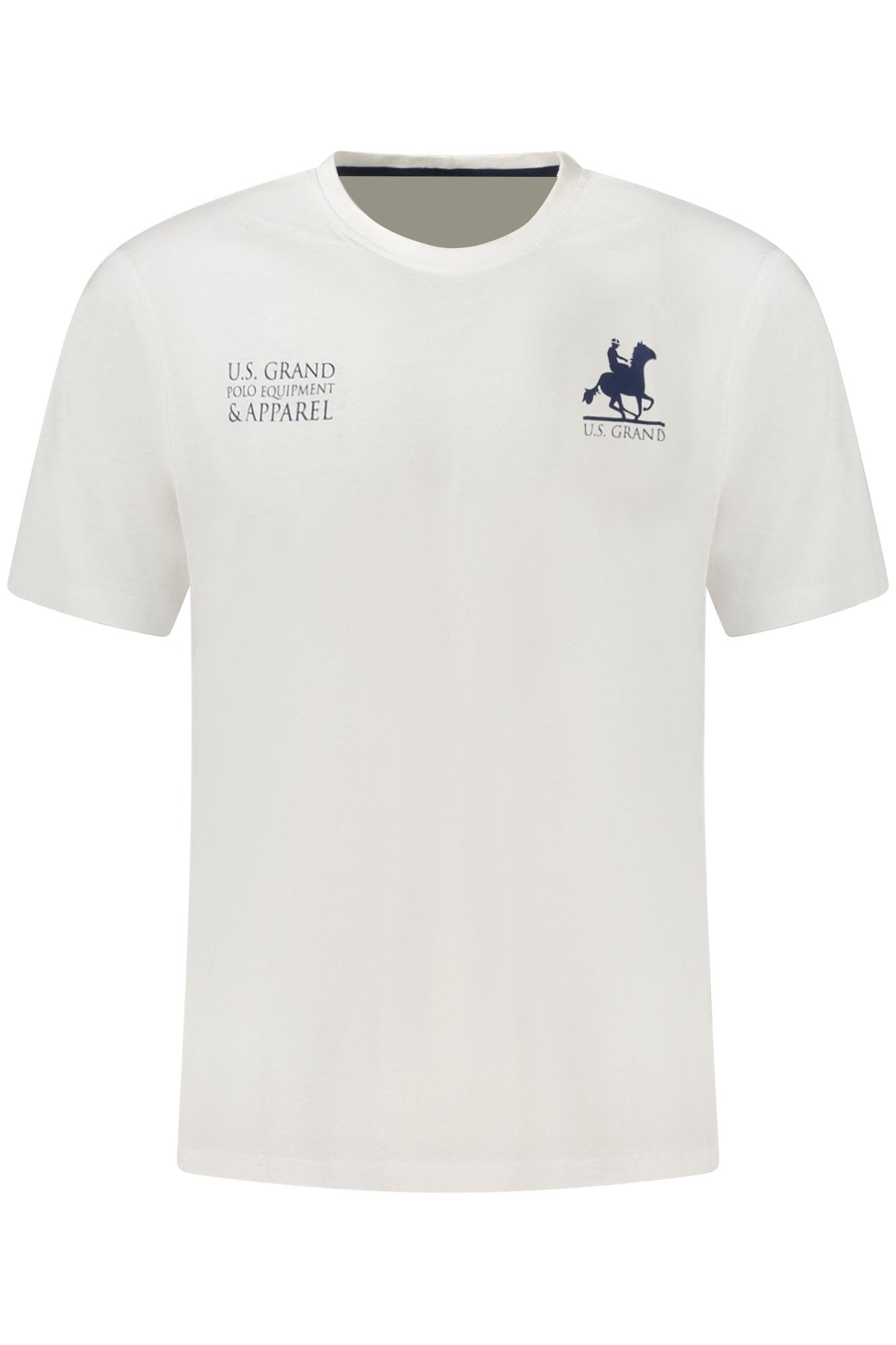 U.S. GRAND POLO U.S. GRAND POLO T-SHIRT MANICHE CORTE UOMO BIANCO