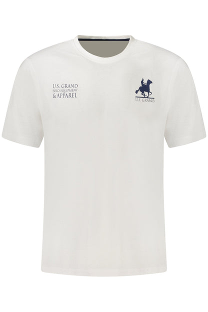 U.S. GRAND POLO U.S. GRAND POLO T-SHIRT MANICHE CORTE UOMO BIANCO