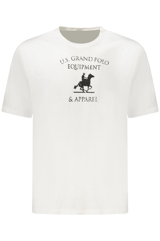 U.S. GRAND POLO U.S. GRAND POLO T-SHIRT MANICHE CORTE UOMO BIANCO