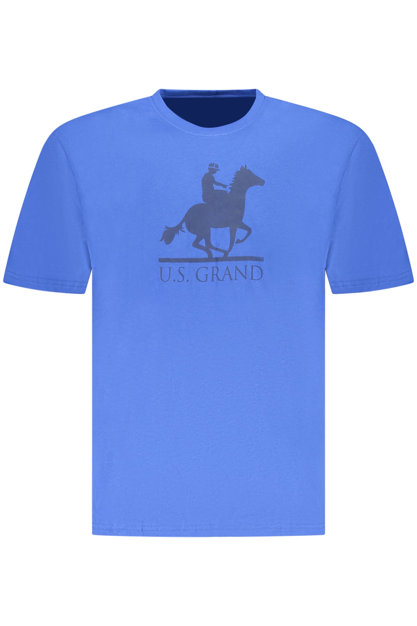 U.S. GRAND T-SHIRT MANICHE CORTE UOMO BLU