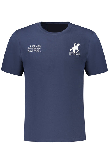 U.S. GRAND T-SHIRT MANICHE CORTE UOMO BLU