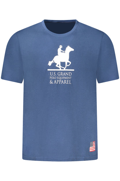 U.S. GRAND POLO U.S. GRAND POLO T-SHIRT MANICHE CORTE UOMO BLU