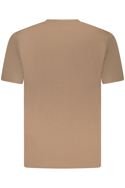 U.S. GRAND T-SHIRT MANICHE CORTE UOMO MARRONE