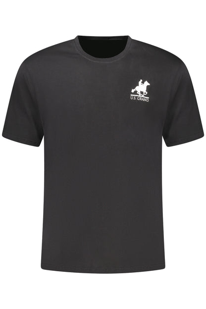 U.S. GRAND POLO U.S. GRAND POLO T-SHIRT MANICHE CORTE UOMO NERO