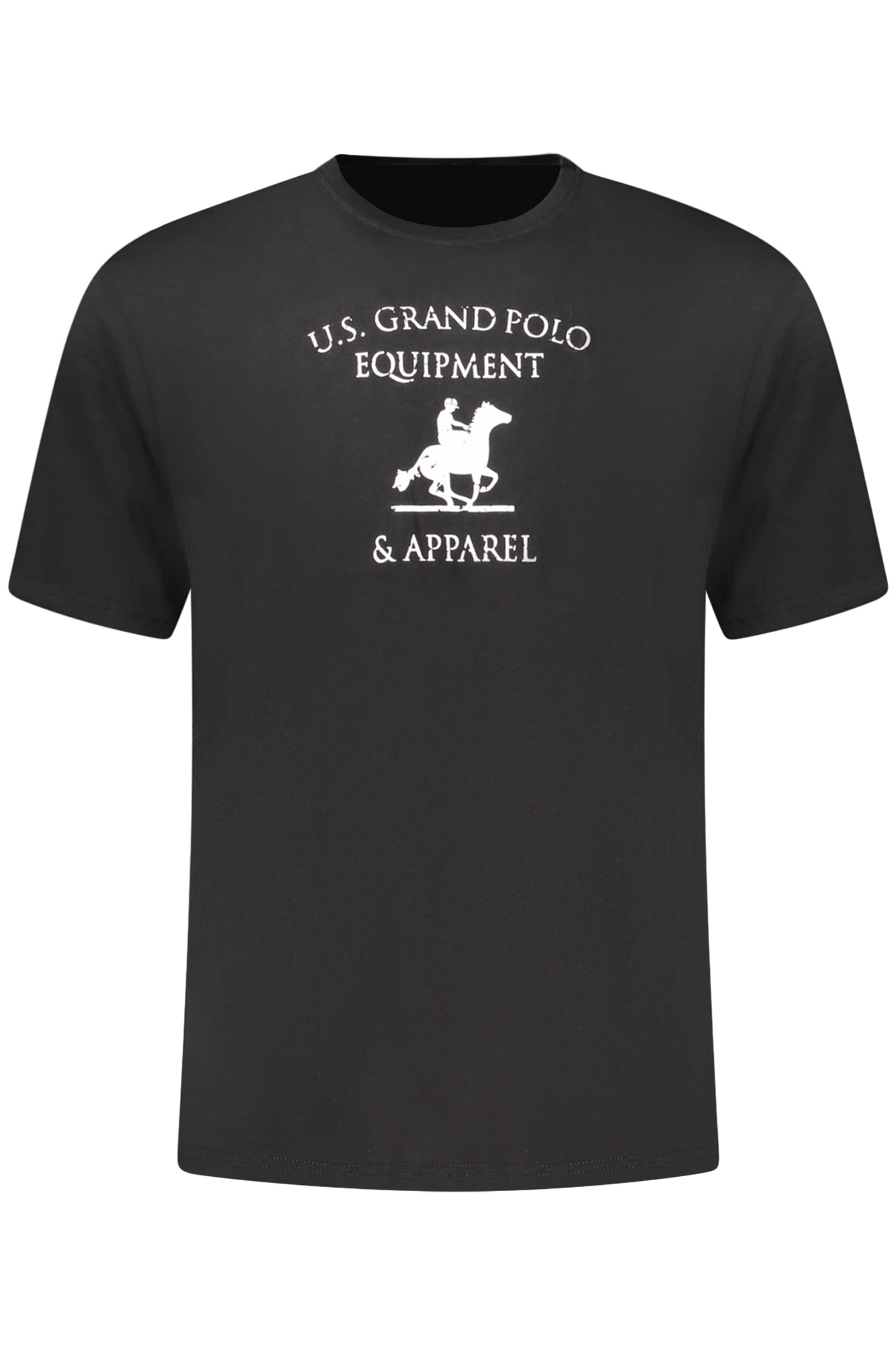 U.S. GRAND POLO U.S. GRAND POLO T-SHIRT MANICHE CORTE UOMO NERO