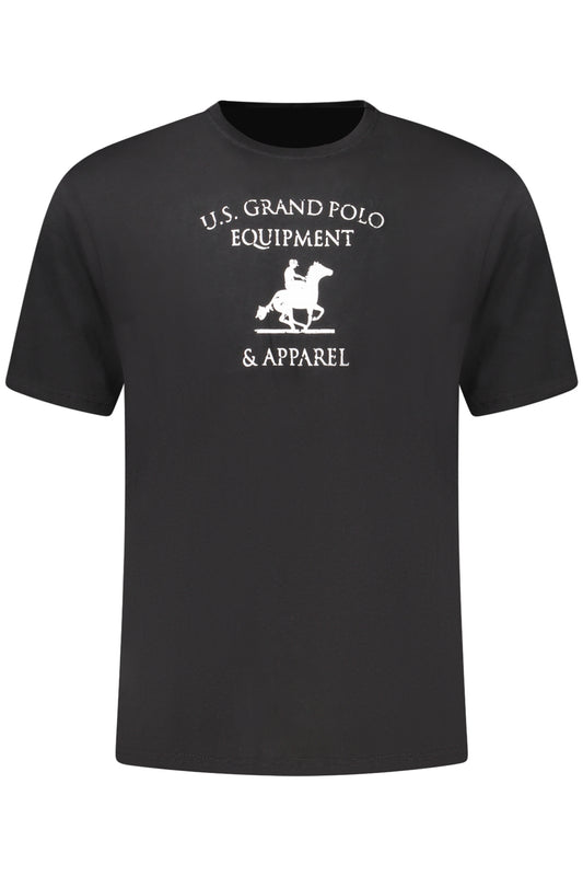 U.S. GRAND POLO U.S. GRAND POLO T-SHIRT MANICHE CORTE UOMO NERO