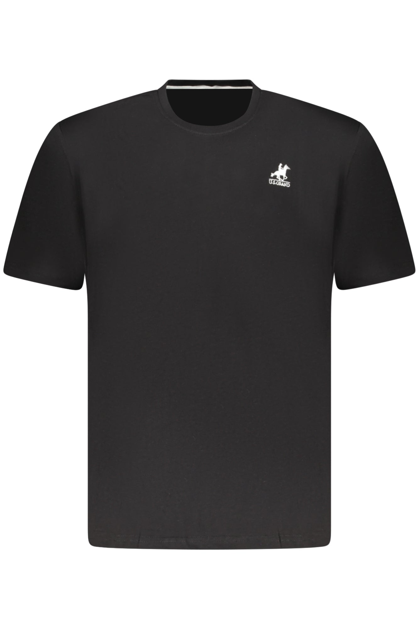 U.S. GRAND T-SHIRT MANICHE CORTE UOMO NERO