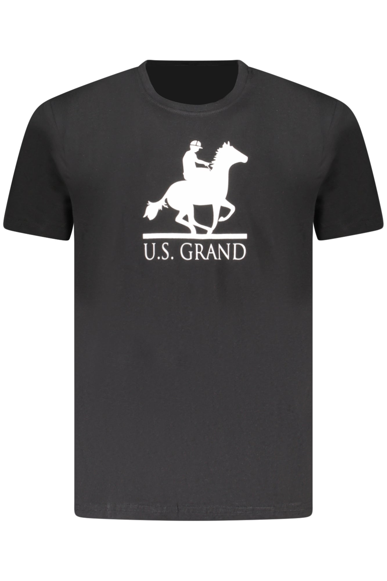 U.S. GRAND POLO U.S. GRAND POLO T-SHIRT MANICHE CORTE UOMO NERO