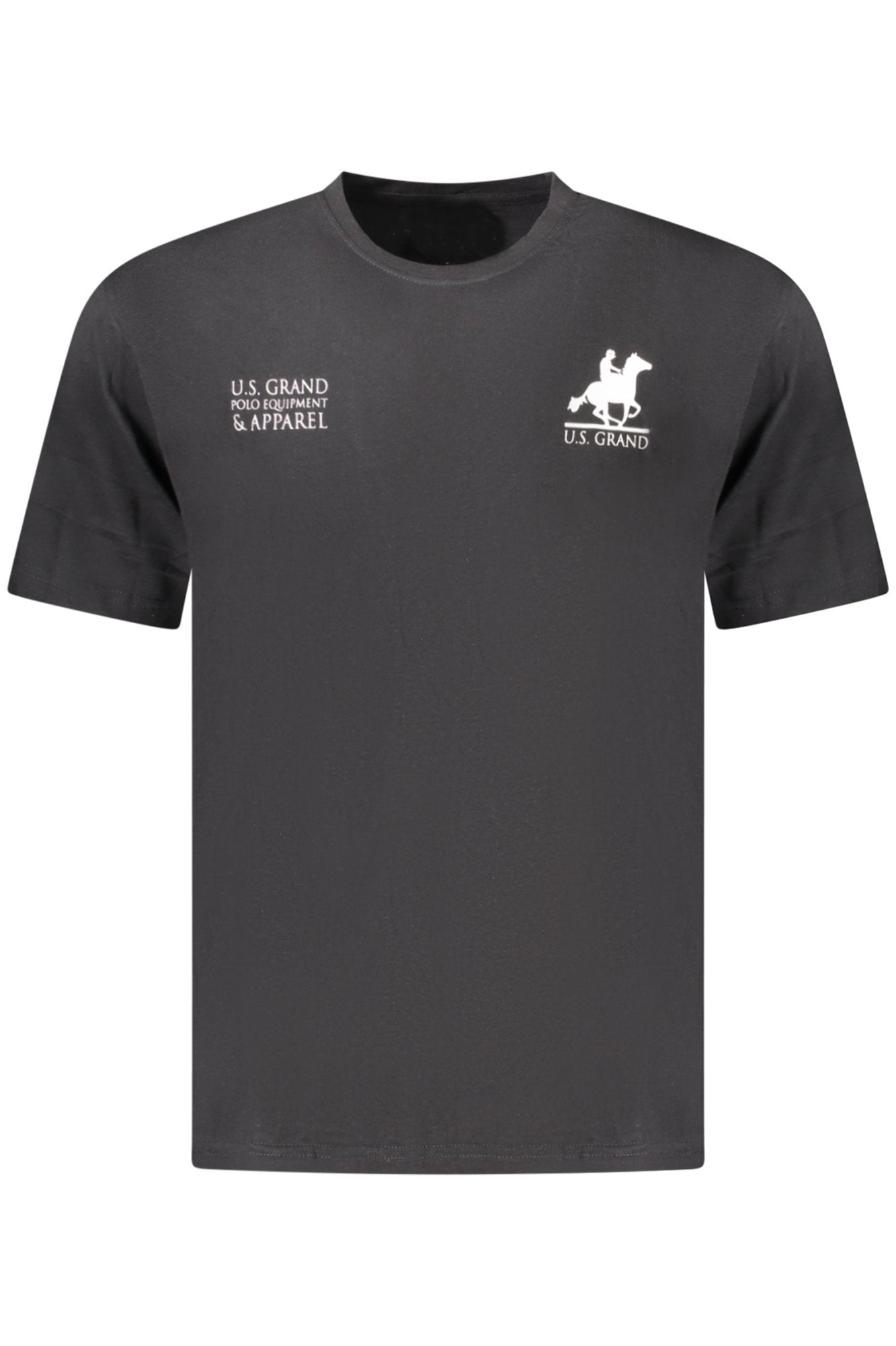 U.S. GRAND POLO U.S. GRAND POLO T-SHIRT MANICHE CORTE UOMO NERO
