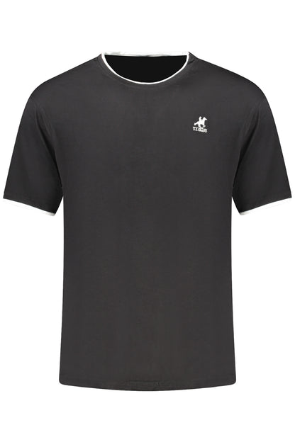 U.S. GRAND POLO U.S. GRAND POLO T-SHIRT MANICHE CORTE UOMO NERO