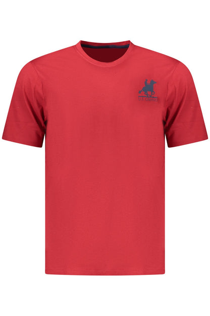 U.S. GRAND POLO U.S. GRAND POLO T-SHIRT MANICHE CORTE UOMO ROSSO
