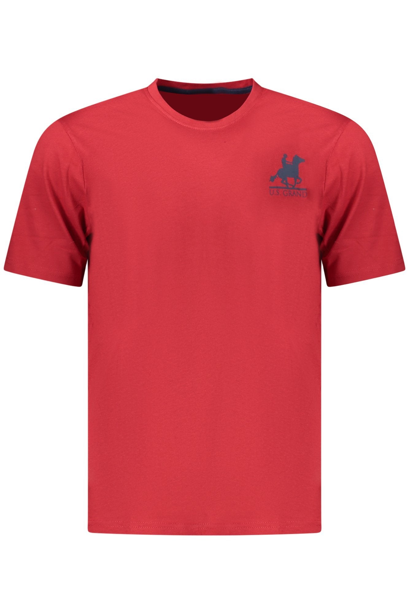 U.S. GRAND POLO U.S. GRAND POLO T-SHIRT MANICHE CORTE UOMO ROSSO
