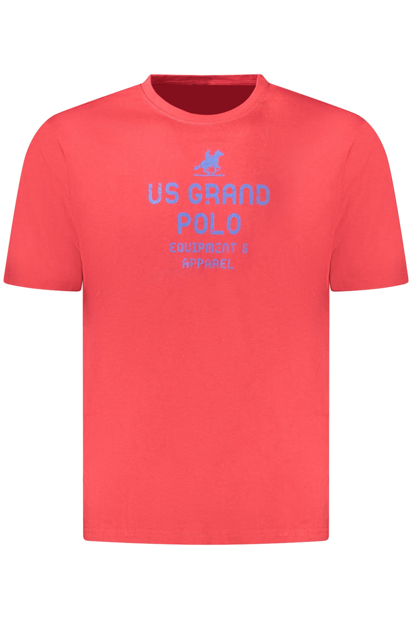 U.S. GRAND POLO U.S. GRAND POLO T-SHIRT MANICHE CORTE UOMO ROSSO