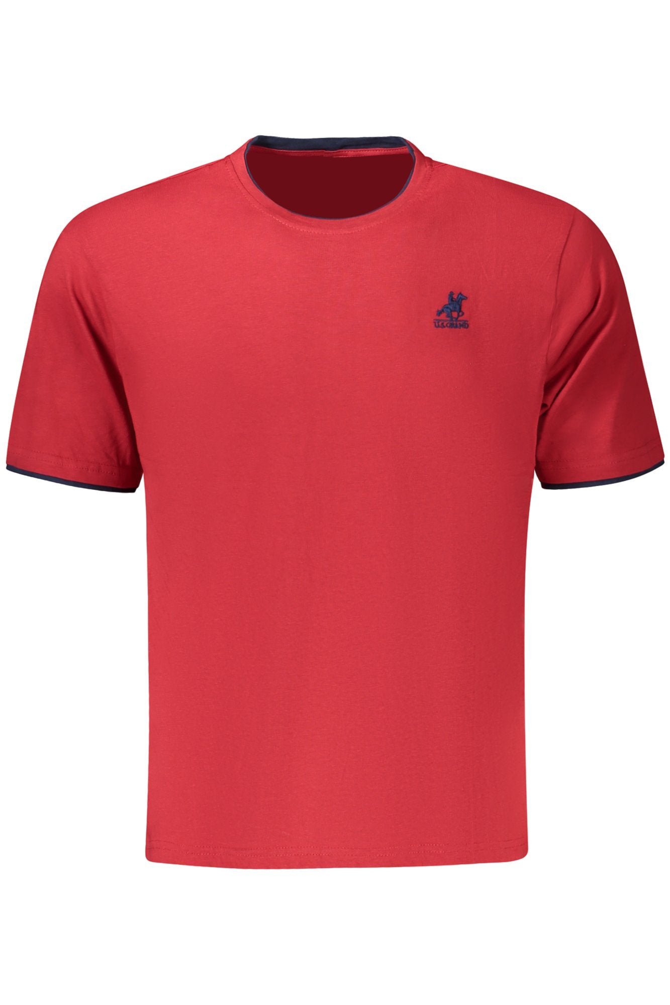 U.S. GRAND POLO U.S. GRAND POLO T-SHIRT MANICHE CORTE UOMO ROSSO