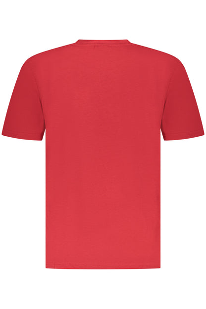 U.S. GRAND T-SHIRT MANICHE CORTE UOMO ROSSO