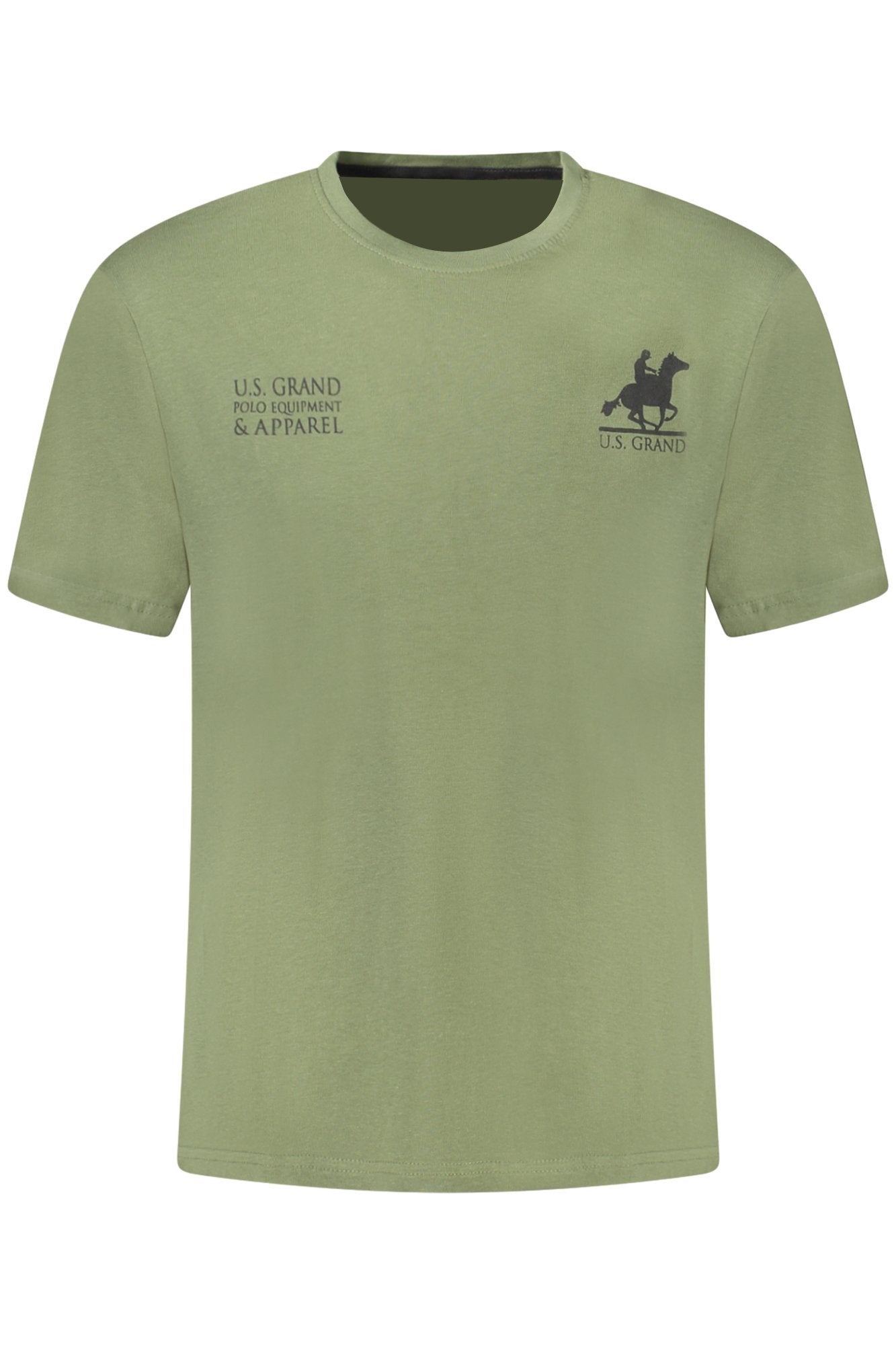 U.S. GRAND POLO U.S. GRAND POLO T-SHIRT MANICHE CORTE UOMO VERDE