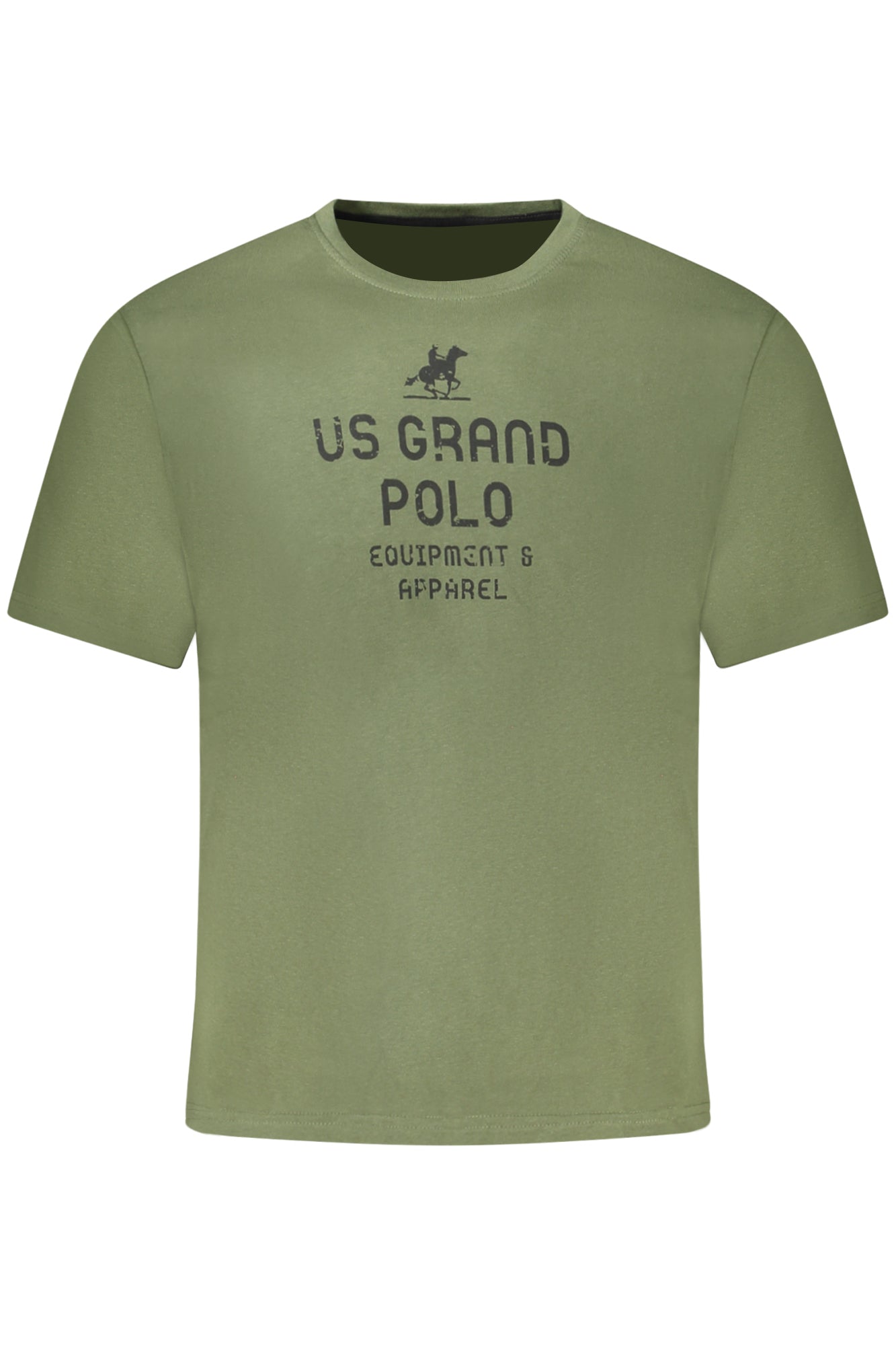 U.S. GRAND POLO U.S. GRAND POLO T-SHIRT MANICHE CORTE UOMO VERDE