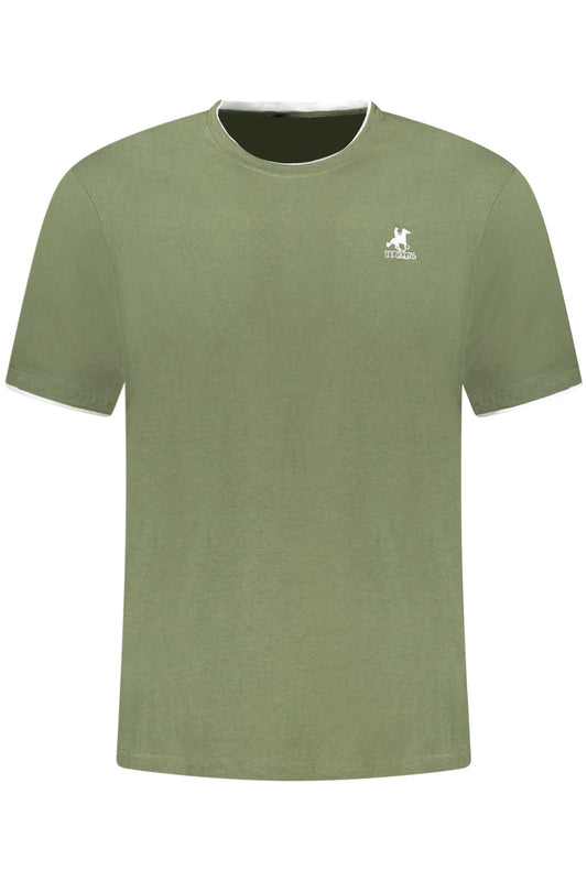 U.S. GRAND POLO U.S. GRAND POLO T-SHIRT MANICHE CORTE UOMO VERDE
