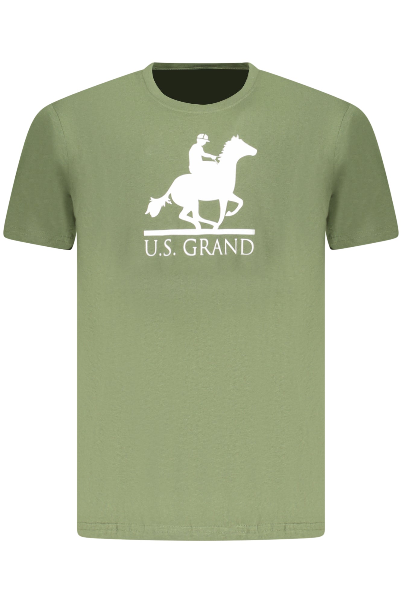 U.S. GRAND POLO U.S. GRAND POLO T-SHIRT MANICHE CORTE UOMO VERDE
