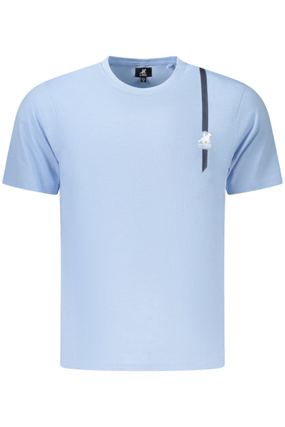 U.S. GRAND T-SHIRT MANICHE CORTE UOMO AZZURRO