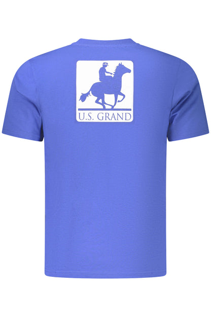 U.S. GRAND T-SHIRT MANICHE CORTE UOMO BLU