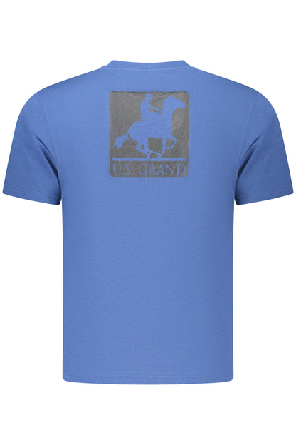 U.S. GRAND T-SHIRT MANICHE CORTE UOMO BLU