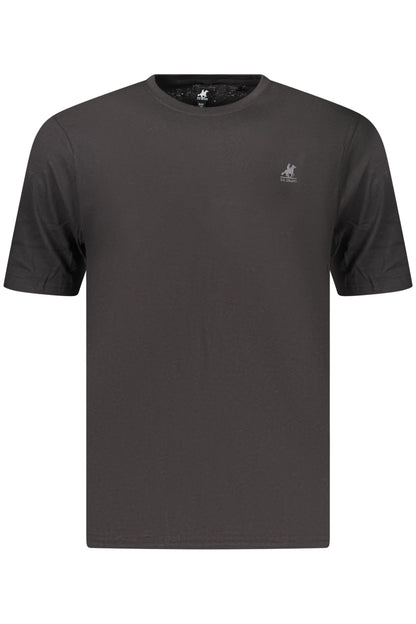 U.S. GRAND T-SHIRT MANICHE CORTE UOMO NERO