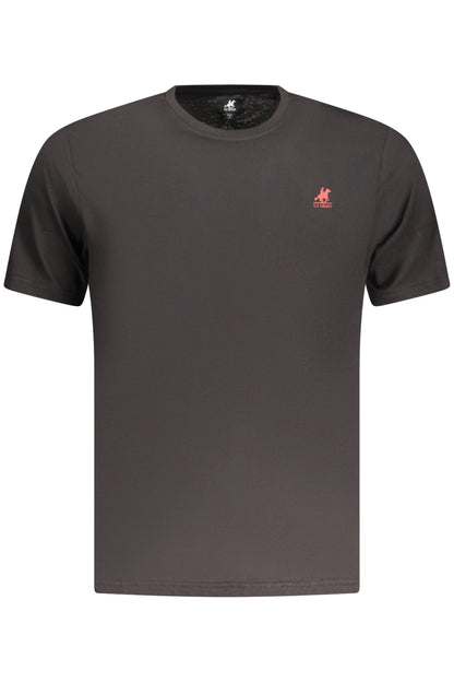 U.S. GRAND T-SHIRT MANICHE CORTE UOMO NERO