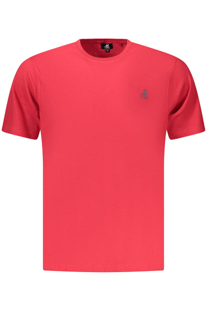 U.S. GRAND T-SHIRT MANICHE CORTE UOMO ROSSO