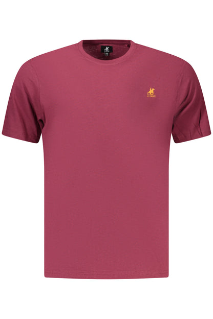 U.S. GRAND T-SHIRT MANICHE CORTE UOMO ROSSO