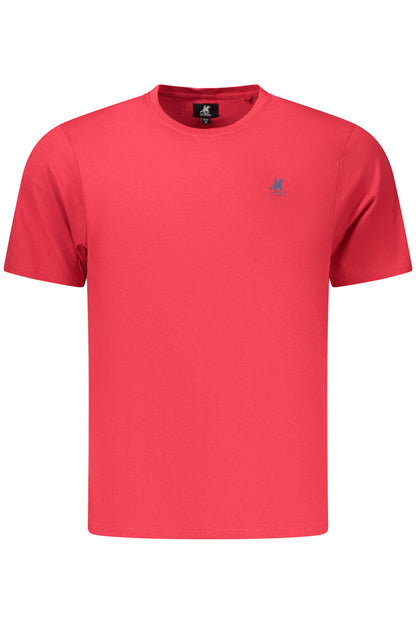 U.S. GRAND T-SHIRT MANICHE CORTE UOMO ROSSO