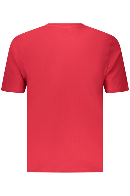 U.S. GRAND T-SHIRT MANICHE CORTE UOMO ROSSO
