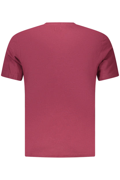U.S. GRAND T-SHIRT MANICHE CORTE UOMO ROSSO