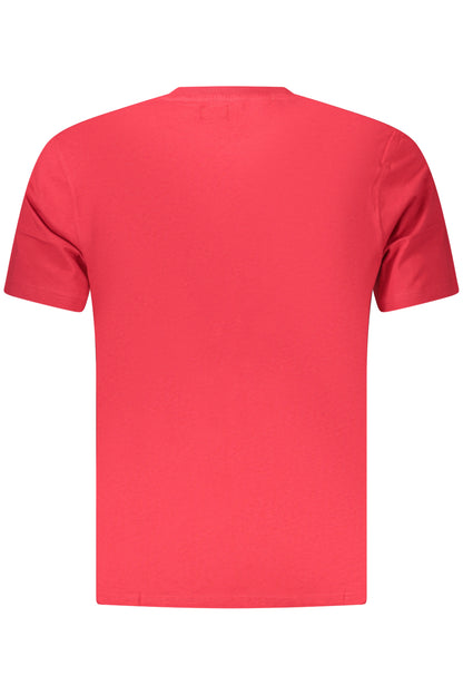 U.S. GRAND T-SHIRT MANICHE CORTE UOMO ROSSO