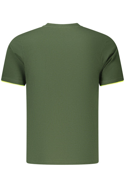 U.S. GRAND T-SHIRT MANICHE CORTE UOMO VERDE