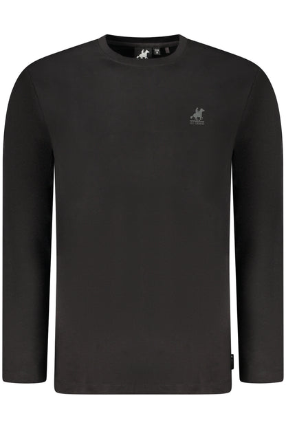 U.S. GRAND T-SHIRT MANICHE LUNGHE UOMO NERO