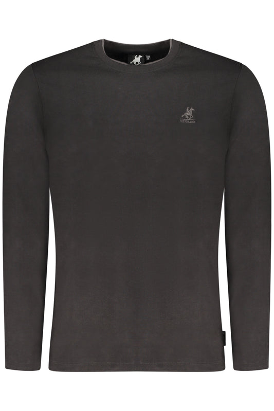 U.S. GRAND T-SHIRT MANICHE LUNGHE UOMO NERO