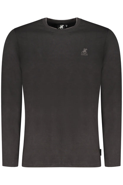 U.S. GRAND T-SHIRT MANICHE LUNGHE UOMO NERO