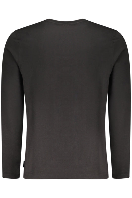 U.S. GRAND T-SHIRT MANICHE LUNGHE UOMO NERO