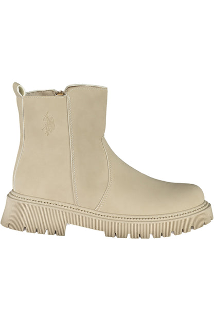 U.S. POLO ASSN. CALZATURA STIVALE DONNA BEIGE