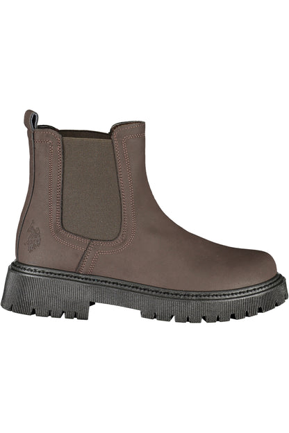 U.S. POLO ASSN. CALZATURA STIVALE DONNA MARRONE