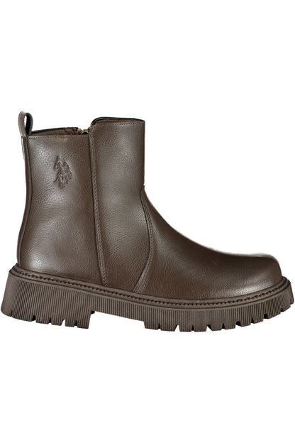 U.S. POLO ASSN. CALZATURA STIVALE DONNA MARRONE