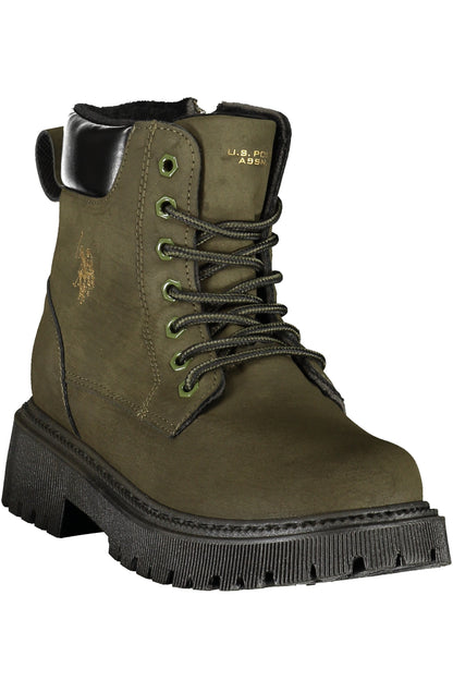 U.S. POLO ASSN. CALZATURA STIVALE DONNA VERDE