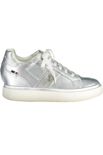 U.S. POLO CALZATURA SPORTIVA DONNA ARGENTO