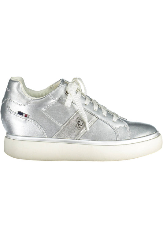 U.S. POLO BEST PRICE CALZATURA SPORTIVA DONNA ARGENTO