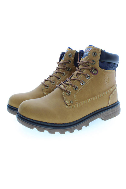 U.S. POLO BEST PRICE CALZATURA STIVALE UOMO BEIGE